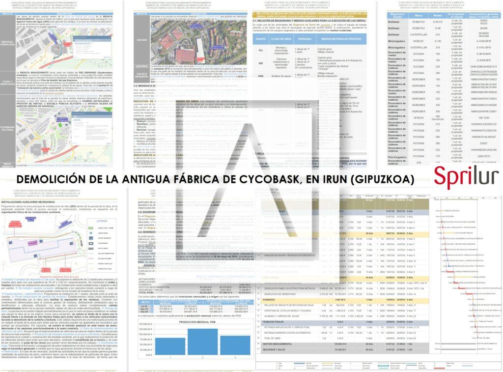 Licitaciones presentadas recientemente